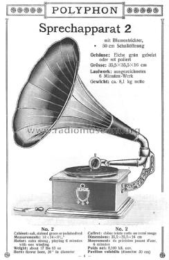 Sprechapparat 2; Polyphonwerke AG, (ID = 3170272) TalkingM