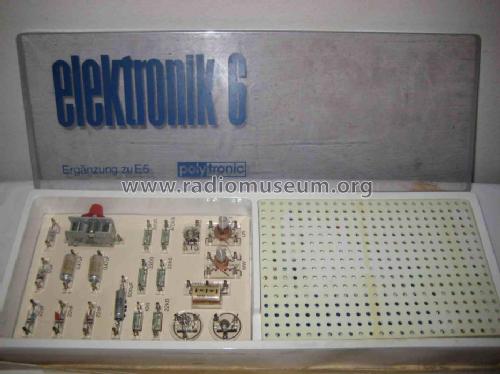 Baukastensystem Elektronik 6; Polytronic, VEB; ex. (ID = 1060763) Kit