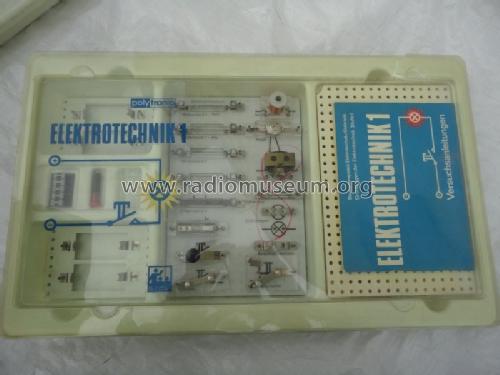 Elektrotechnik - Experimentierbaukasten 1; Polytronic, VEB; ex. (ID = 1686179) Kit