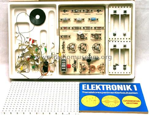 Transistorexperimentierbaukasten Elektronik 1; Polytronic, VEB; ex. (ID = 1104647) Bausatz