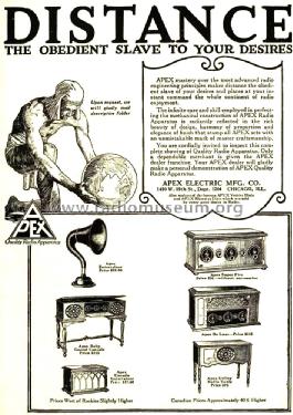 Apex Baby Grand Console; Apex Electric, Pool; (ID = 1319595) Radio