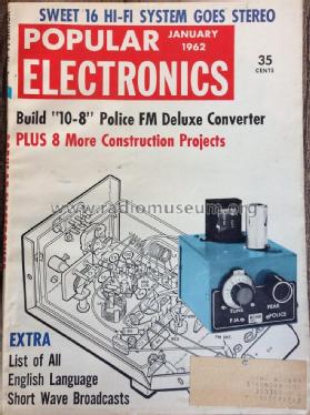 Police FM Deluxe Converter 10-8; Popular Electronics (ID = 1845164) Adaptor