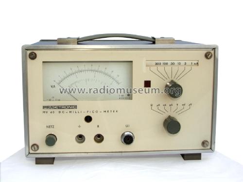 DC-Milli-Pico-Meter MV40; Radio und Fernsehen (ID = 1817110) Equipment