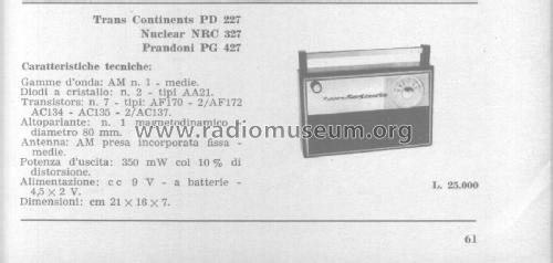 PG427; Prandoni S.p.A., (ID = 2580936) Radio