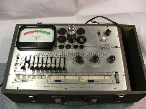 Cathode Conductance Tube Tester 640; Precision Apparatus (ID = 1455062) Equipment