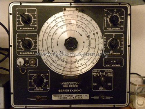 Signal Generator E-200-C; Precision Apparatus (ID = 1074902) Equipment