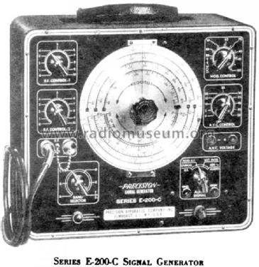 Signal Generator E-200-C; Precision Apparatus (ID = 821179) Equipment