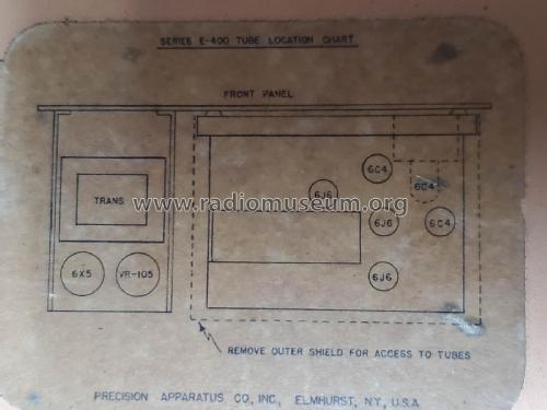 Sweep Signal Generator E-400; Precision Apparatus (ID = 2938597) Equipment