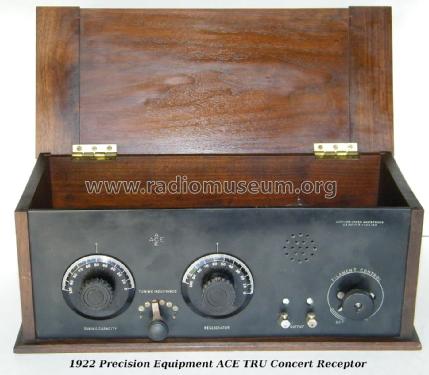 ACE TRU Concert Recptor; Precision Equipment (ID = 1994005) Radio