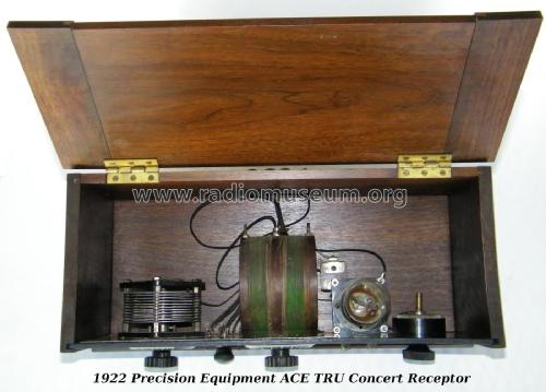 ACE TRU Concert Recptor; Precision Equipment (ID = 1994007) Radio