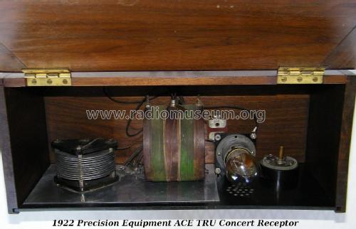 ACE TRU Concert Recptor; Precision Equipment (ID = 1994008) Radio