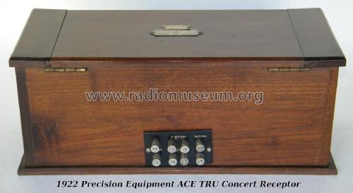 ACE TRU Concert Recptor; Precision Equipment (ID = 1994010) Radio