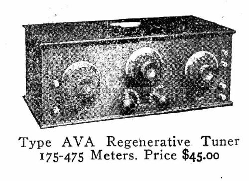 Type AVA ; Precision Equipment (ID = 981107) Radio
