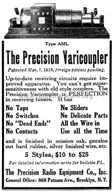 Precision Varicoupler Type AML; Precision Radio (ID = 1611049) mod-pre26