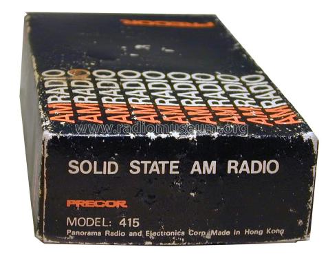 Solid State 415; Precor Panorama (ID = 1455068) Radio