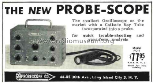 Probe-scope PO-1; Probescope Co.; Long (ID = 1915585) Equipment