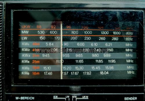 Weltempfänger H88; Profex Fidelity; (ID = 2956045) Radio