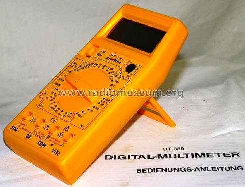 Digitales Vielfachmessgerät DT-380; Profitec Marke (ID = 674013) Equipment