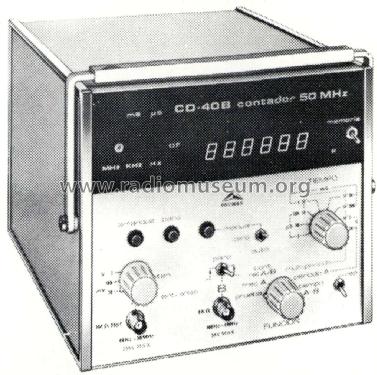 Contador Frecuencímetro CD-40-B; Promax; Barcelona (ID = 2249536) Ausrüstung