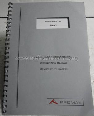 CRT Analyzer/Rejuvenator TA-901; Promax; Barcelona (ID = 1011813) Equipment