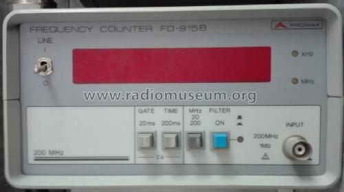 Frecuencímetro FD-915-B; Promax; Barcelona (ID = 2683612) Equipment