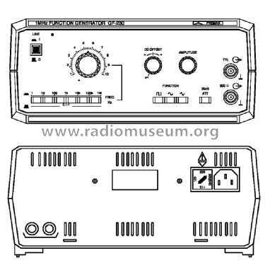 Generador de Funciones GF-230; Promax; Barcelona (ID = 1358417) Equipment