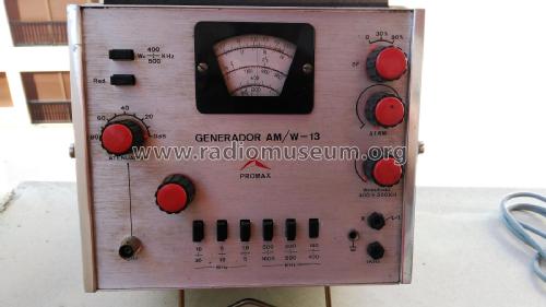 Generador RF AM/W-13; Promax; Barcelona (ID = 1997822) Equipment