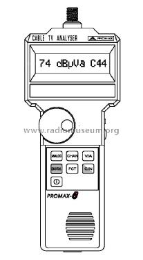 Medidor de Campo Promax-8; Promax; Barcelona (ID = 1358440) Ausrüstung