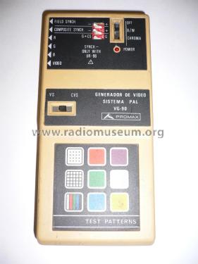 Mira Electrónica VG-90 ; Promax; Barcelona (ID = 1904685) Equipment