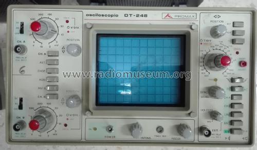 Osciloscopio DT-248 B; Promax; Barcelona (ID = 2683579) Equipment