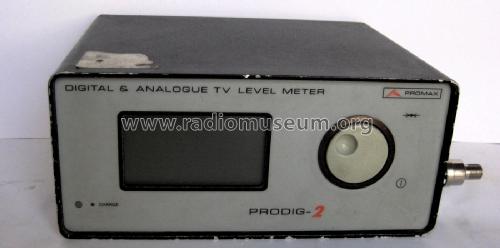 Prodig-2 Digital and analogue TV level meter PG002AES01M; Promax; Barcelona (ID = 1783370) Equipment