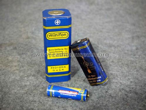 Minifon M51 ; Protona, R. Stach; (ID = 2652633) Ton-Bild