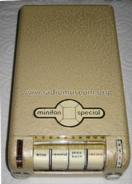 Minifon Special S; Protona, R. Stach; (ID = 2045061) R-Player
