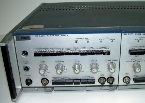 Blanking Mixer PM 5572; PTV, Philips TV Test (ID = 1315868) Equipment