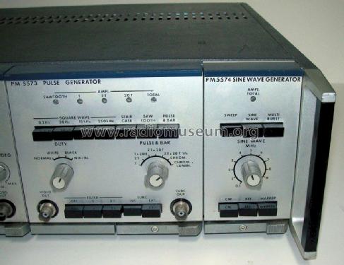 Sine Wave Generator PM 5574; PTV, Philips TV Test (ID = 1315881) Equipment