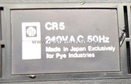 CR-5; Pye Industries Ltd (ID = 2671465) R-Player
