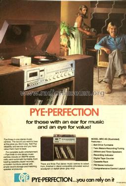 Music Centre MRC-6S; Pye Industries Ltd (ID = 2570090) Radio