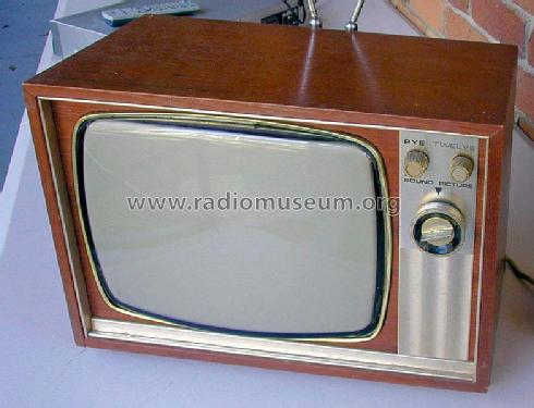 Pye Twelve 12F-1 Ch= T25 series; Pye Industries Ltd (ID = 2560774) Television