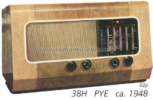 38H; Pye Ltd., Radio (ID = 2253) Radio