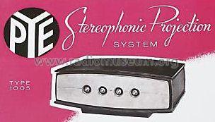 Achoic 'Achiphon' Stereo Projection System 1005; Pye Ltd., Radio (ID = 540086) Reg-Riprod