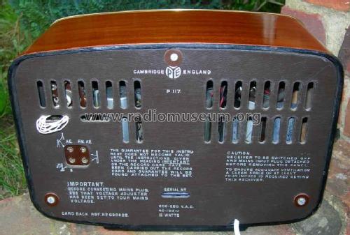 FM-AM Piper P117; Pye Ltd., Radio (ID = 832770) Radio