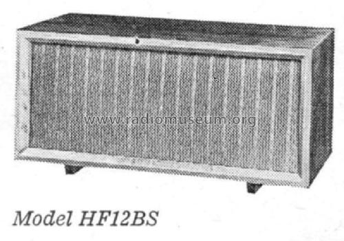 HF-12BS; Pye Ltd., Radio (ID = 2837033) Parleur