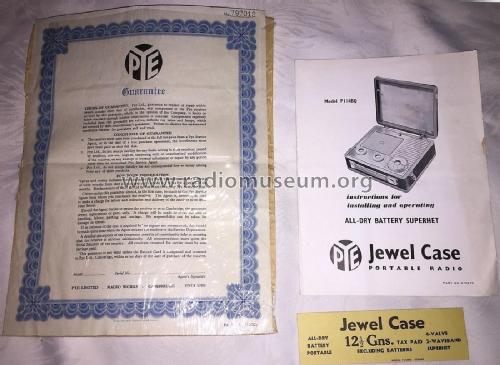 Jewel Case P114BQ; Pye Ltd., Radio (ID = 1844855) Radio