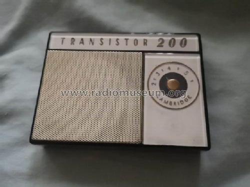 Cambridge Transistor 200 P200BQ; Pye Ltd., Radio (ID = 2973322) Radio