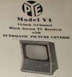 V4; Pye Ltd., Radio (ID = 611845) Television