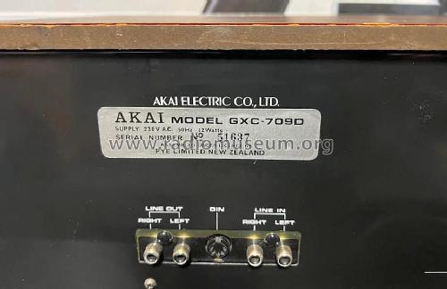 Akai Stereo Cassette Deck GXC-709D; Pye N.Z. Ltd.; Waihi (ID = 3162226) R-Player