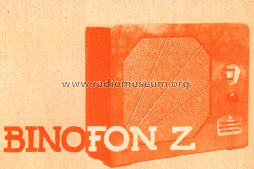 Binofon Z ; PZT - Państwowe (ID = 2211234) Radio