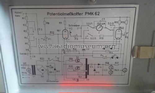 Potentialmeßkoffer PMK 62; Quante, Wilhelm; (ID = 1849807) Ausrüstung