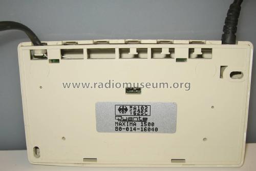 Telefonanlage Maxima 1500; Quante, Wilhelm; (ID = 3084589) Telefonia