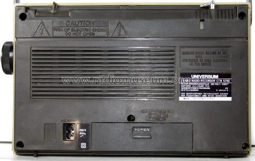 2 Band Radio Recorder CTR 5750; QUELLE GmbH (ID = 511201) Radio